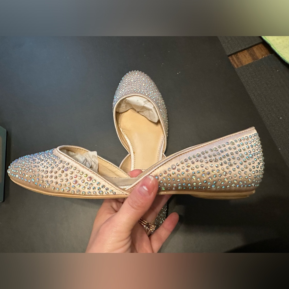 Jane Rhinestone Flats - Picture 4 of 5